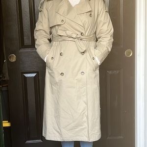 Banana Republic Classic Belted Trench Coat Double Breasted Tan Women’s Small S